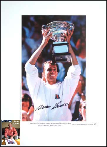 Unbranded Ivan Lendl signed limited edition print - WAS andpound;59.99