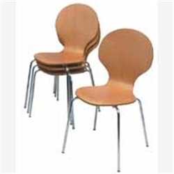 Ivell Body Shaped Vist/Rec Chair Beech