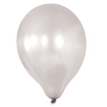 ivory Balloons - 50 in pack