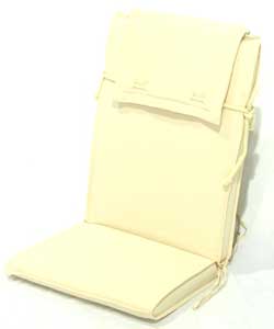 Unbranded Ivory Cream Full Cushion