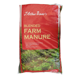 This composted blend of sterilised manure and shavings is designed to increase microbe activity and 