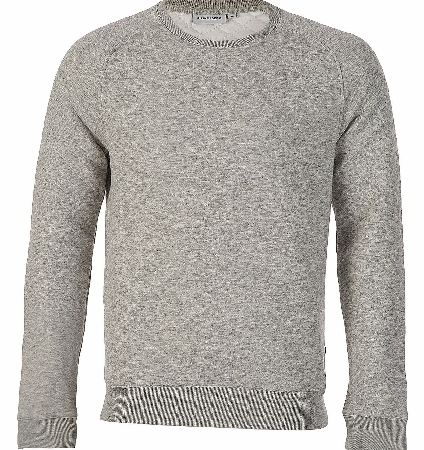 J.Linderberg Chad 2.0 Quilt Jersey Grey The mens J. Lindeberg light grey quilted sweatshirt has a ribbed crew neckline cuffs and waistband branded tab sewn onto side seam. Colour: Grey Fabric: 100% Cotton Care: Machine Washable