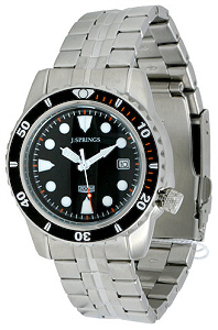 Unbranded J.Springs by Seiko - Mens Black-dial Watch