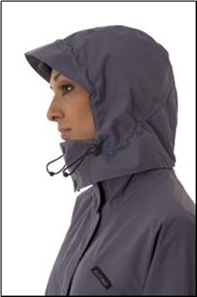 JACKET HOOD POP FASTENING
