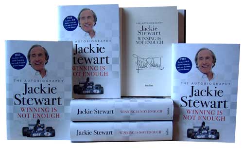 Unbranded Jackie Stewart - Winning Is Not Enough - Signed Autobiography