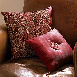 Jahangir Embroidered Cushion