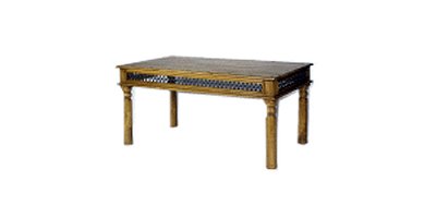 The Jali 6ft Dining Table from The Furniture Warehouse offers a great combination of quality and