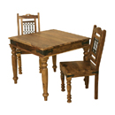 Jali light 90 dining table with 4 chairs furniture