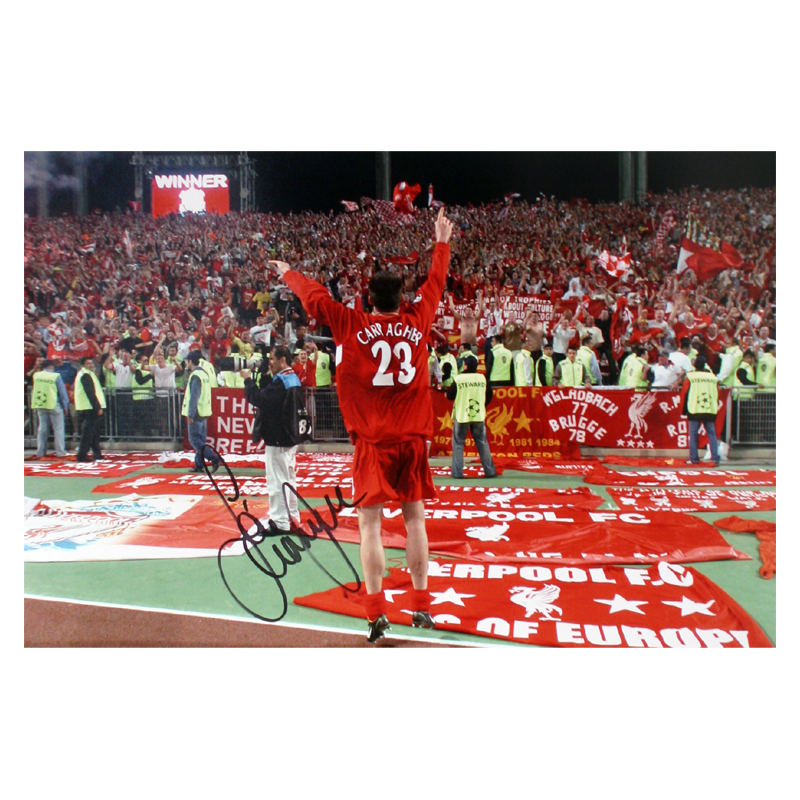 Unbranded Jamie Carragher Signed Liverpool Photo: We`e Won It Five Times