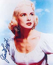 Janet Leigh signed photo