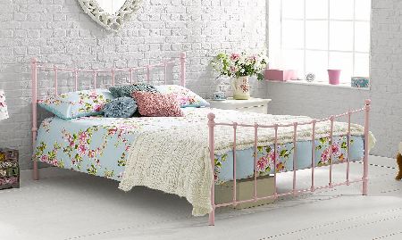 Unbranded Jasmine Bedstead - Pink