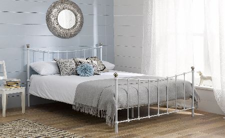 Unbranded Jasmine Bedstead - White