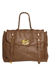 Unbranded Jasmine Gold Trim Satchel Bag