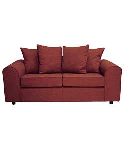 Jasmine Large Sofa - Wine