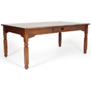 Java Collection dark wood dining table furniture