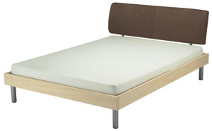 Jaybe- In-Sequence- 4FT 6" Upholstered wooden bed- Bedstead
