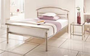 Jaybe- The Caspian- Kingsize Metal Bedstead