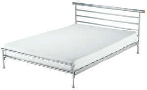 The Eclipse Bed is part of the Modern Metal Bed range and features: Subtle with Style Sprung