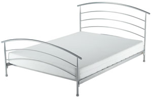 Jaybe- The Saturn- 4FT 6" Double Metal Bedstead