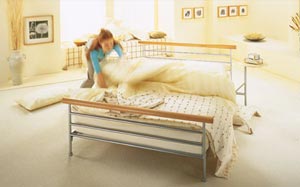 Jaybe- The Solar- 5ft Kingsize Metal Bedstead
