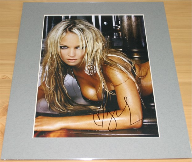 JENNIFER ELLISON HAND SIGNED and MOUNTED SEXY