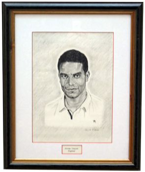 Unbranded Jeremy Guscott original artist drawing