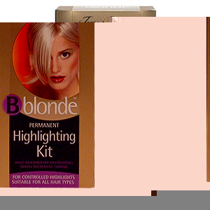 Jerome Russells B blonde Permanent Highlighting Kit is a salon formulation of powder bleach and
