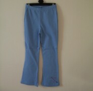 Powder blue jersey leggings