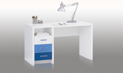 Unbranded Jesper Kids Blue and White Desk