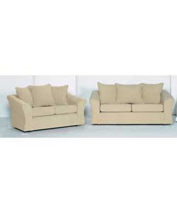 Jessica Biscuit 3 Seater Plus 2 Seater Suite