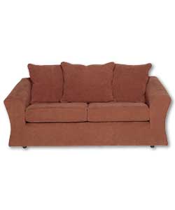 Jessica Terracotta 3 Seater Sofa