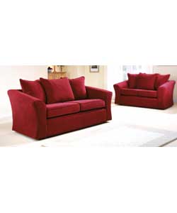 Jessica Wine 3 Seater Plus 2 Seater Suite