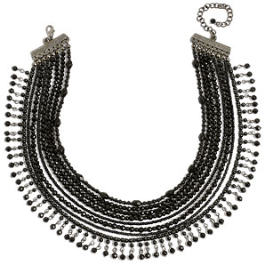 Jet Necklace- Black