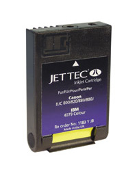 Jet Tec Canon BJ1-643C Yellow Comapitable Colour Cartridge