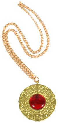 Unbranded Jewelled Coin Medallion