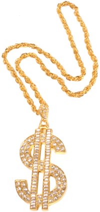 Unbranded Jewelled Dollar Medallion