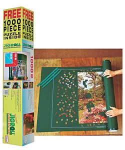 The easy way to store and carry your unfinished jigsaw puzzles. Includes a FREE 1000 piece jigsaw