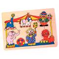 Jigsaw Puzzle Circus Shape Fitting Game