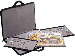 Jigsort is the ultimate puzzling accessory to complete your jigsaws on  store them in or to carry