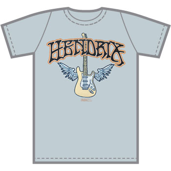 Jimi Hendrix - Winged Guitar T-Shirt