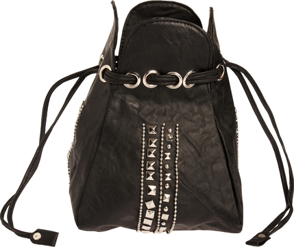 Unbranded Joanna studded bucket shoulder bag