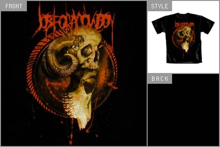 Unbranded Job For A Cowboy (Skull) T-Shirt