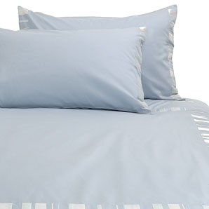 Joel Duvet Cover- Double- Blue