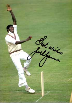 Unbranded Joel Garner signed photo