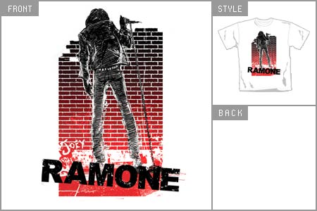 Unbranded Joey Ramone (Silhouette) T-shirt brv_19171000_P