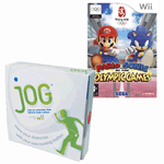 Unbranded jOG for Nintendo Wii with Mario and Sonic