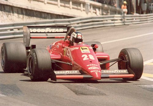Johansson Ferrari Monaco 1985 Car Photo (17cm x 12cm)