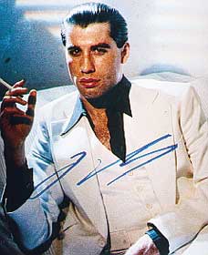 John Travolta autograph