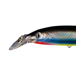 Unbranded Jointed Plugbait - 13cm - 18g - Silver / Black /