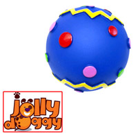 Jolly Doggy 4in Squeeky Jolly Dotty Ball